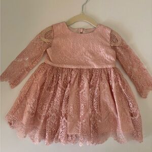 Bardot NWT Pink Long Sleeve Dress